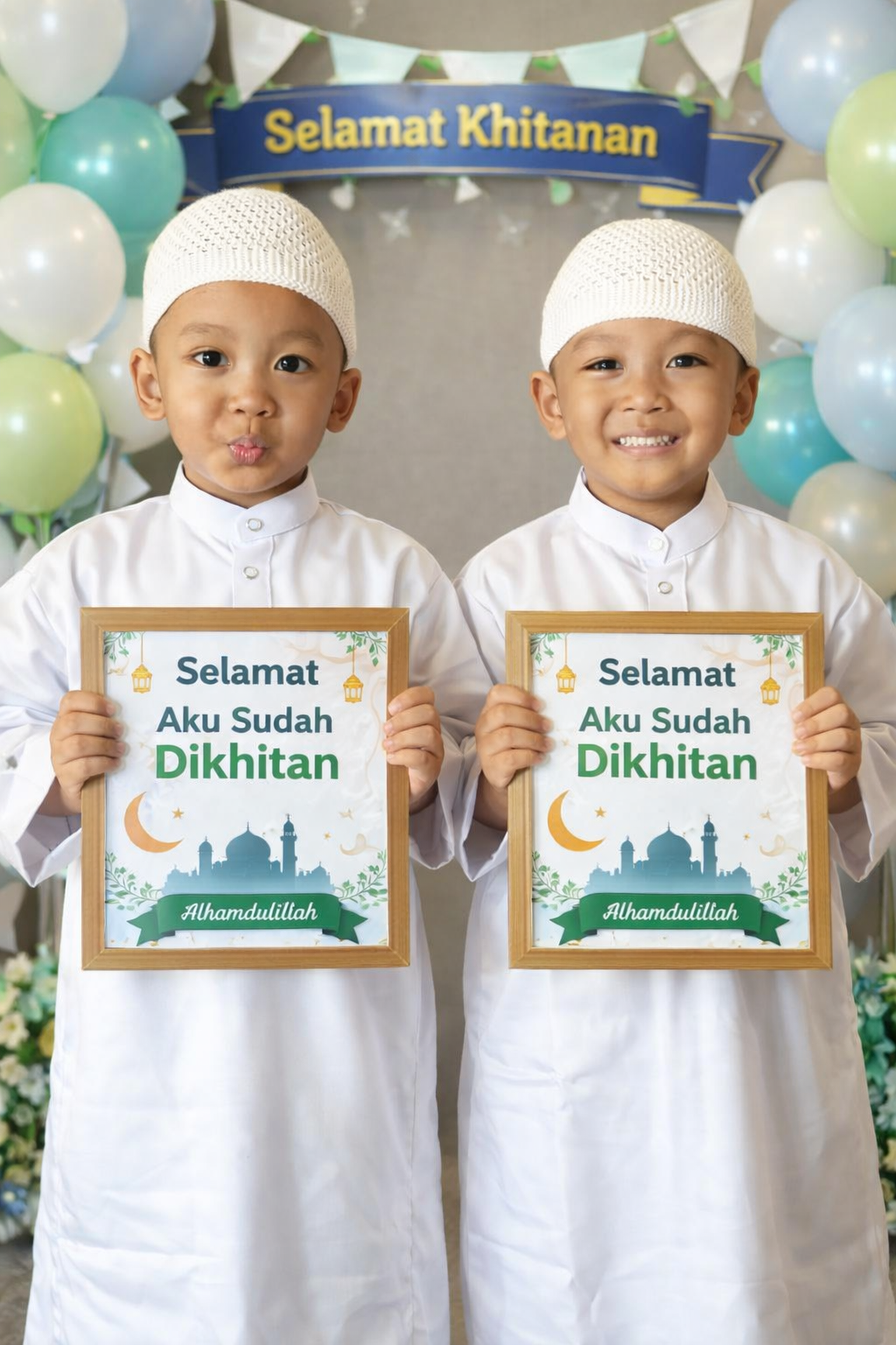 Foto Attarazka Syathir Budiman & Syafiq Fawaz Yusuf